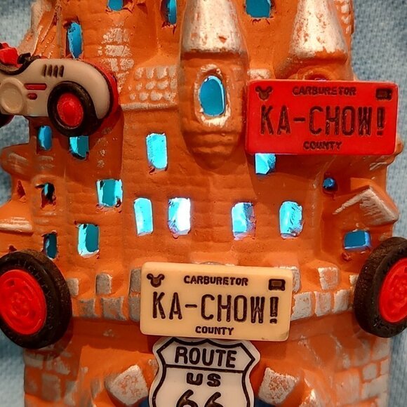 Lite Up Castle Wall Hanging or Christmas Ornament - Picture 5 of 8